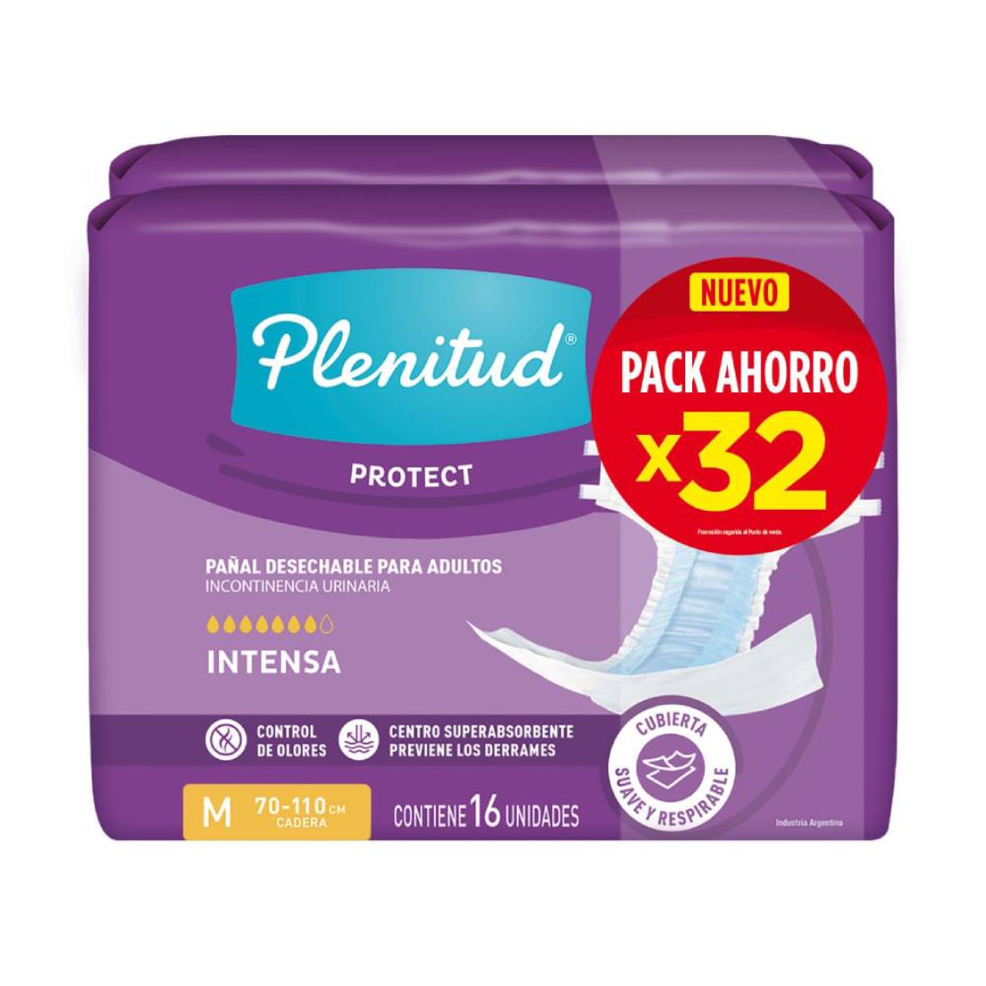 Plenitud protect M x 32 unidades
