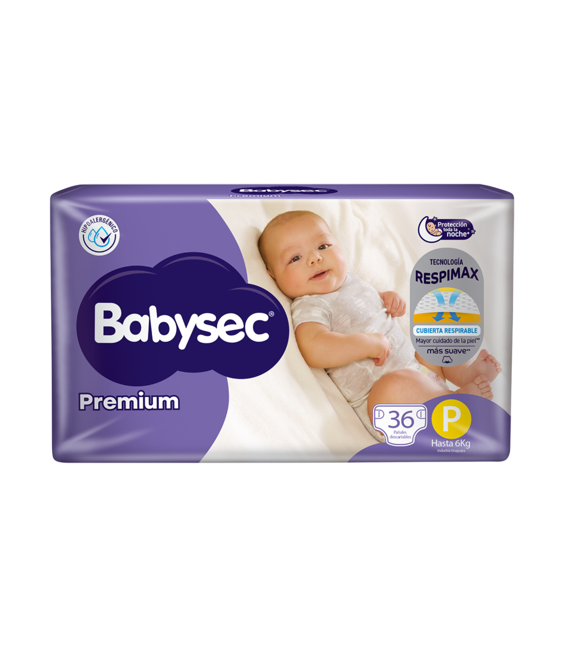Babysec P x 72 unidades