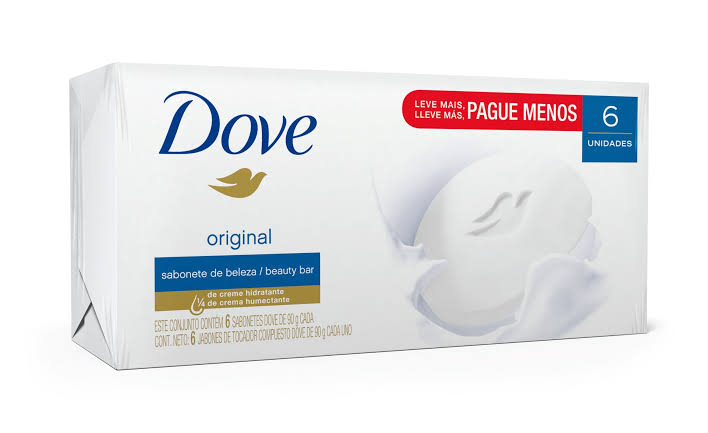 Jabon de tocador Dove x 6 unidades